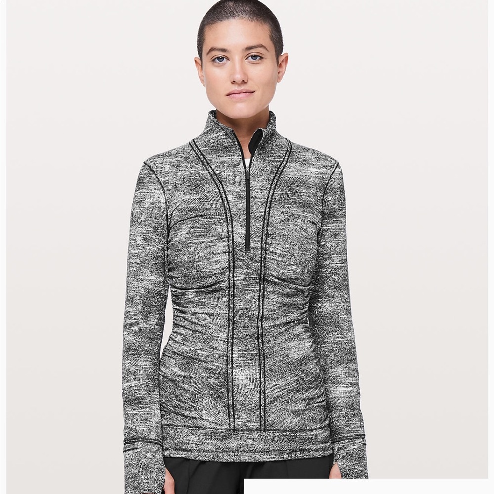 NWOT Lululemon 1/2 Zip and Define Jacket
